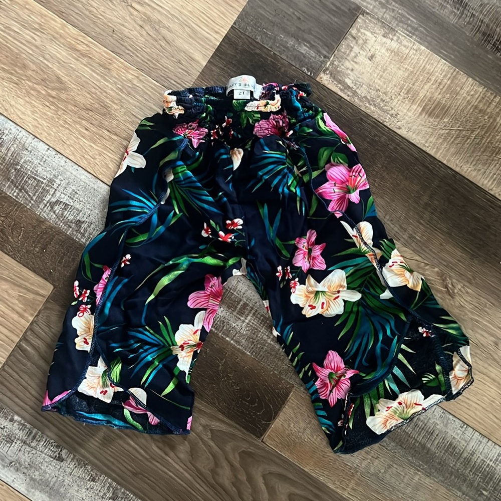 Bailey Blossom - Tropical Plazo Pants - Bailey Blossom